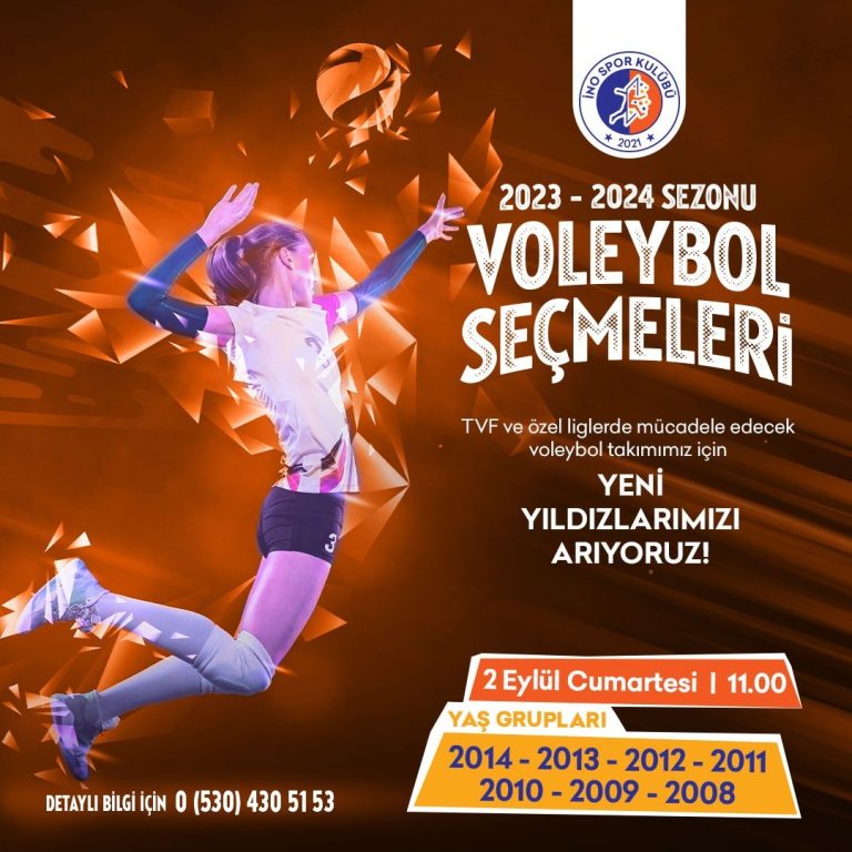 2023 – 2024 Voleybol Seçmleri